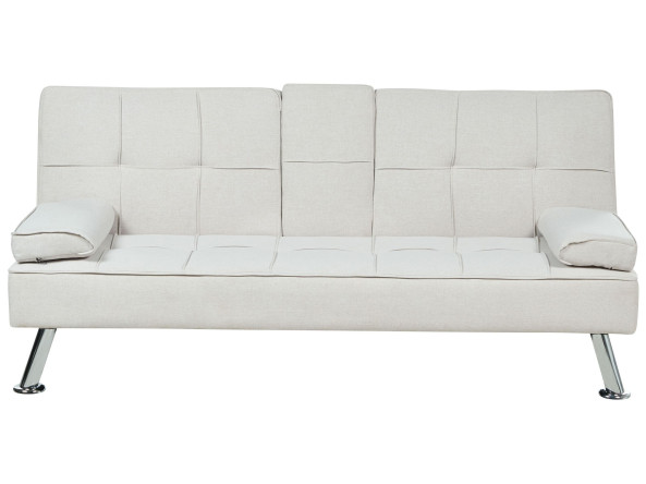 Sofa kanapa funkcja spania beżowa