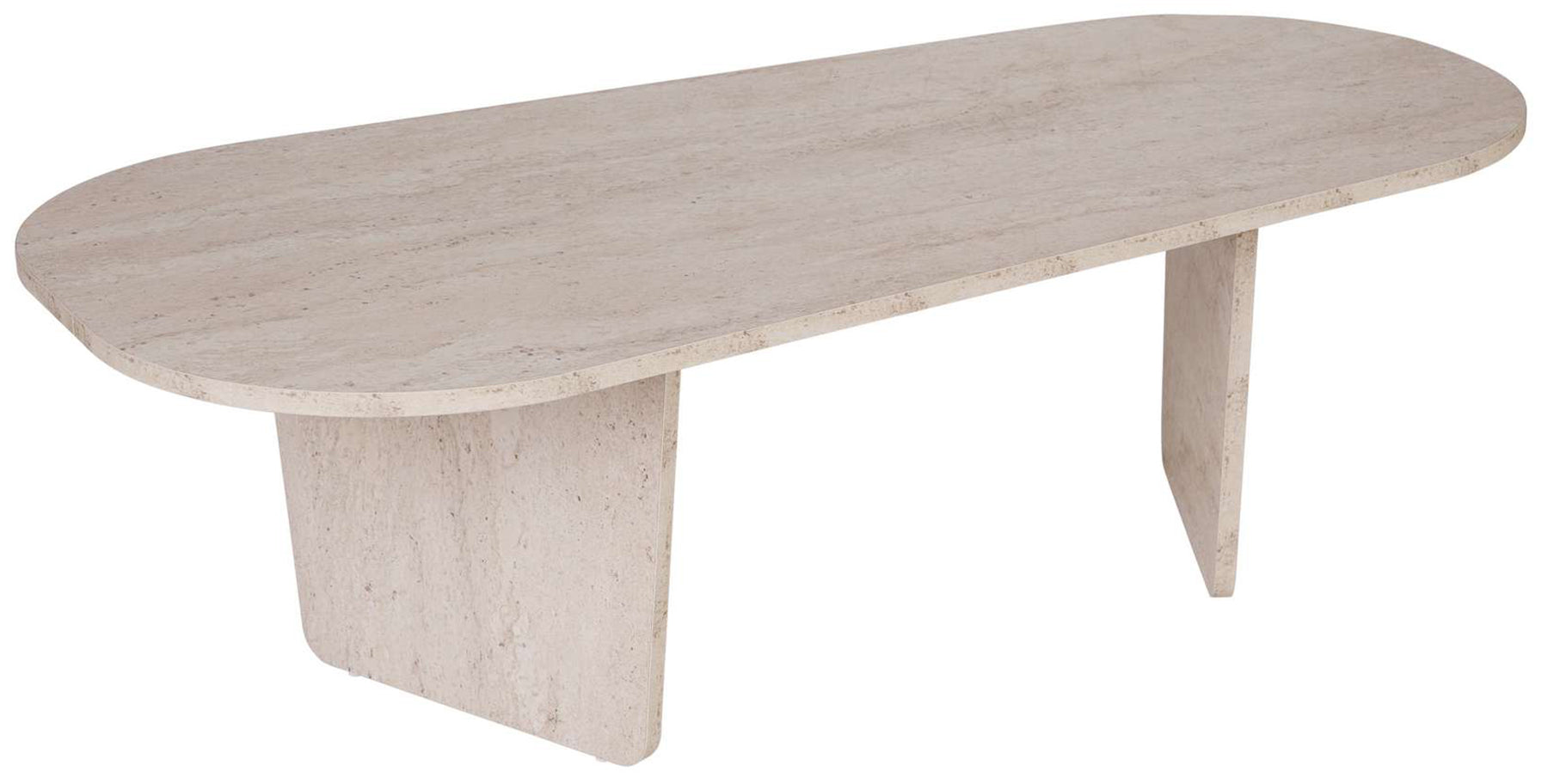 Stolik kawowy Vellu 130x65 cm trawertyn