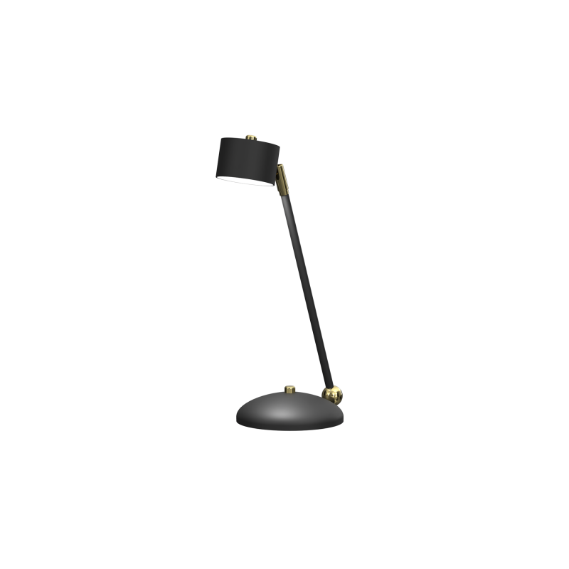 Lampka Biurkowa Arena Black/Gold 1Xgx53