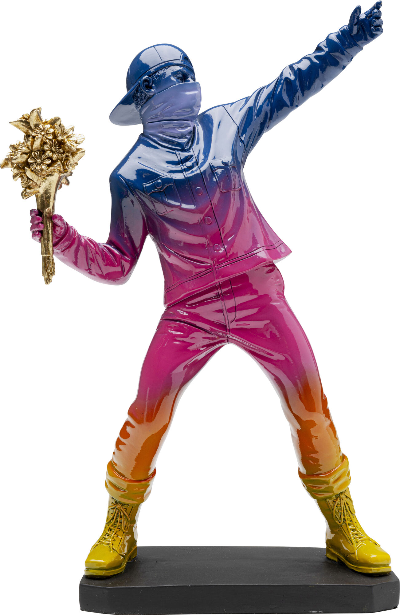 Figurka dekoracyjna Street Art Bouquet Rainbow 41cm