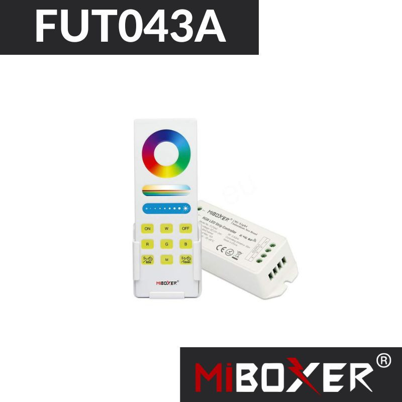 Zestaw Pilot + Sterownik Rgb 12V-24Vdc 15A Fut043A