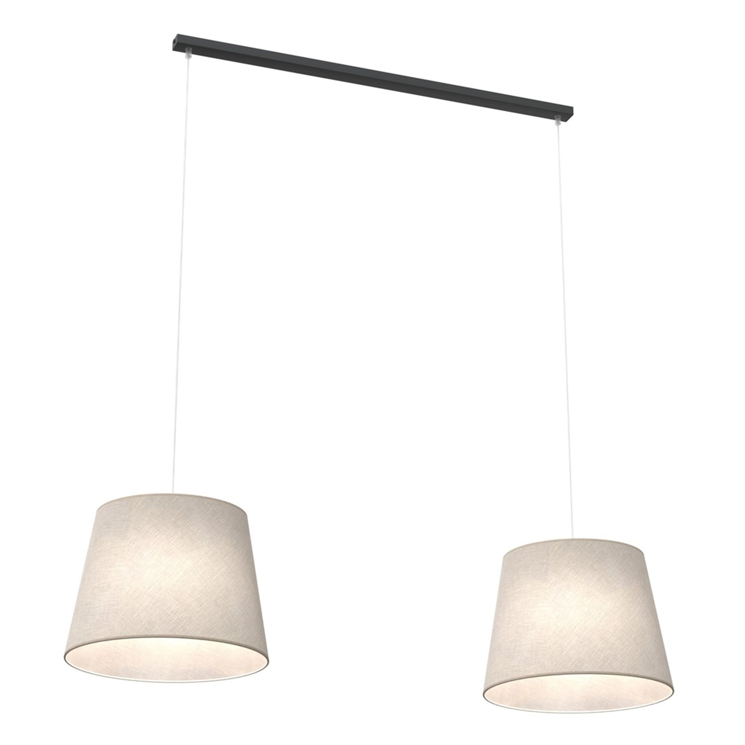 Lampa wisząca Epoca x2 beżowa