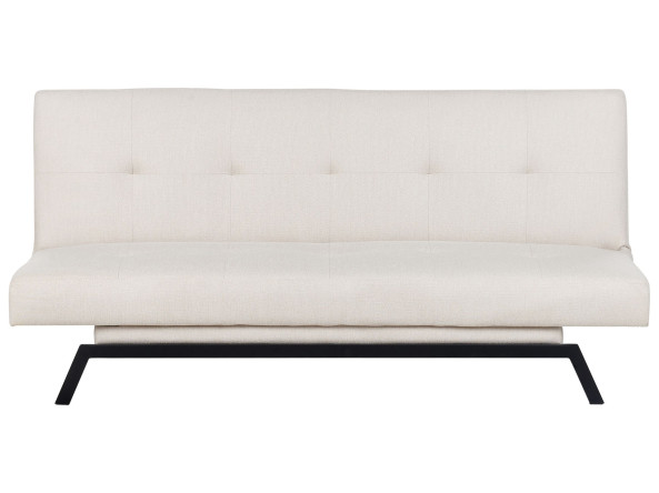 Sofa rozkładana funkcja spania biała