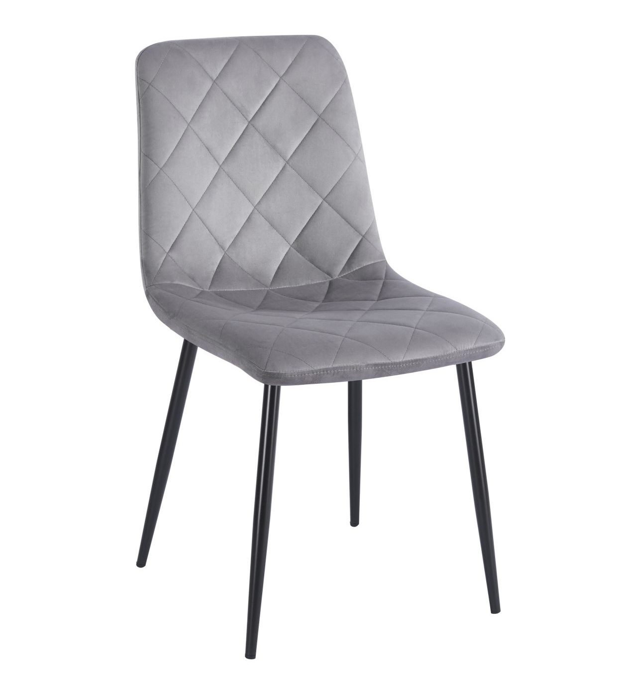Aksamitne krzesło do jadalni K6-FX, tkanina velvet