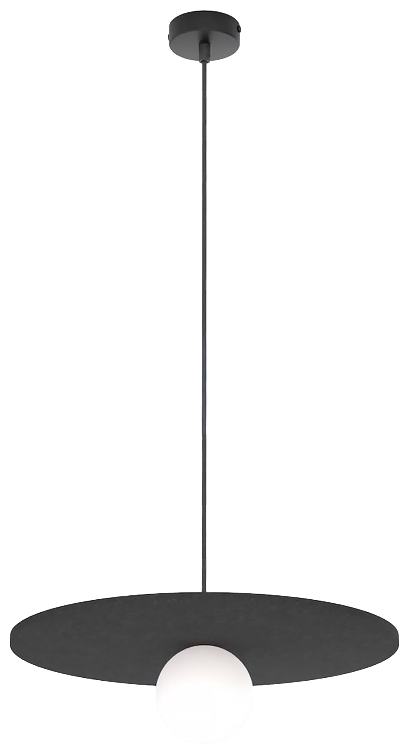 Lampa wisząca Calma czarna