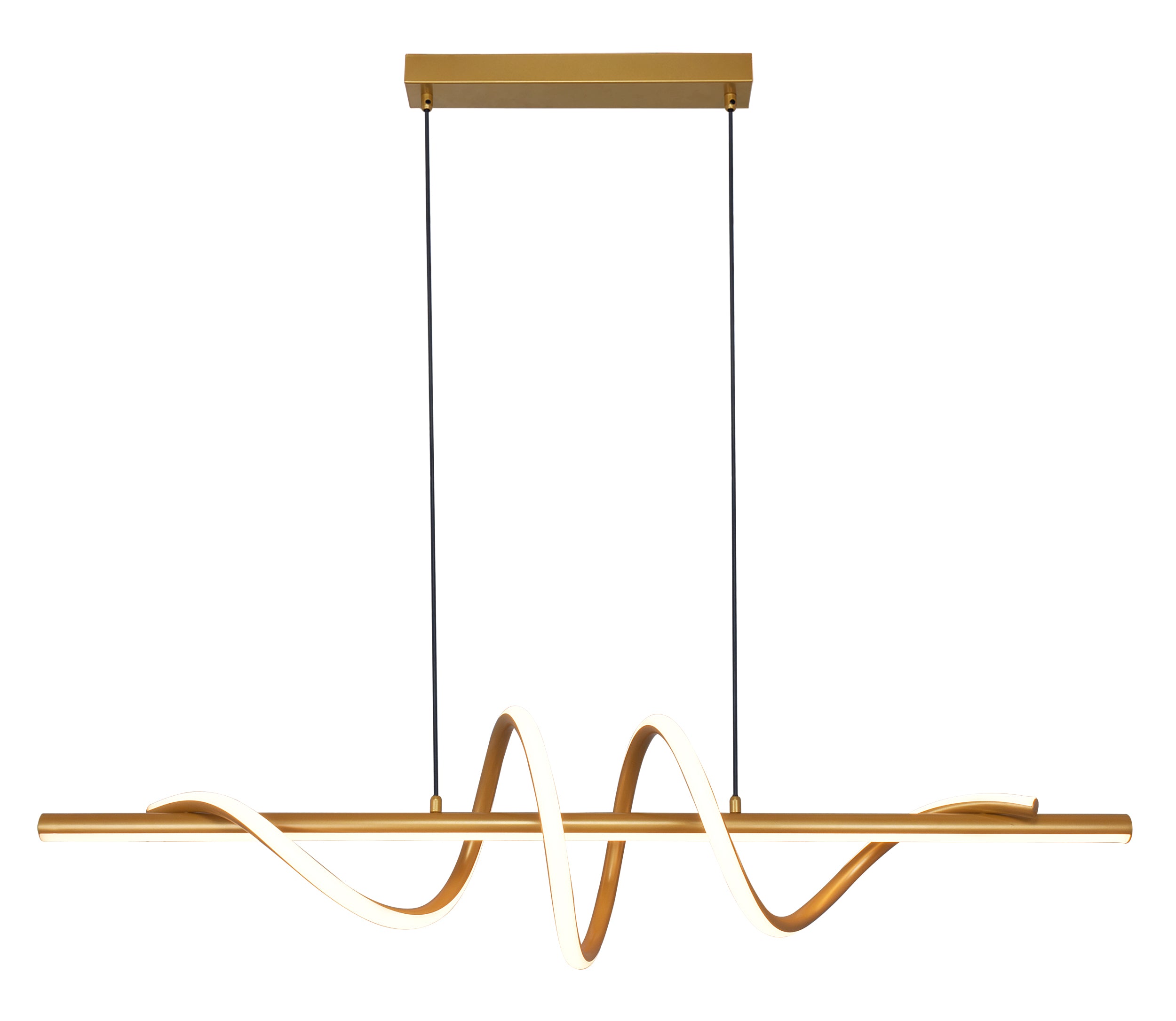 Lampa wisząca Velenne złota