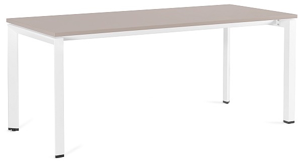 Stół konferencyjny Pason Manager Desk 180x80 cm beżowy/biały
