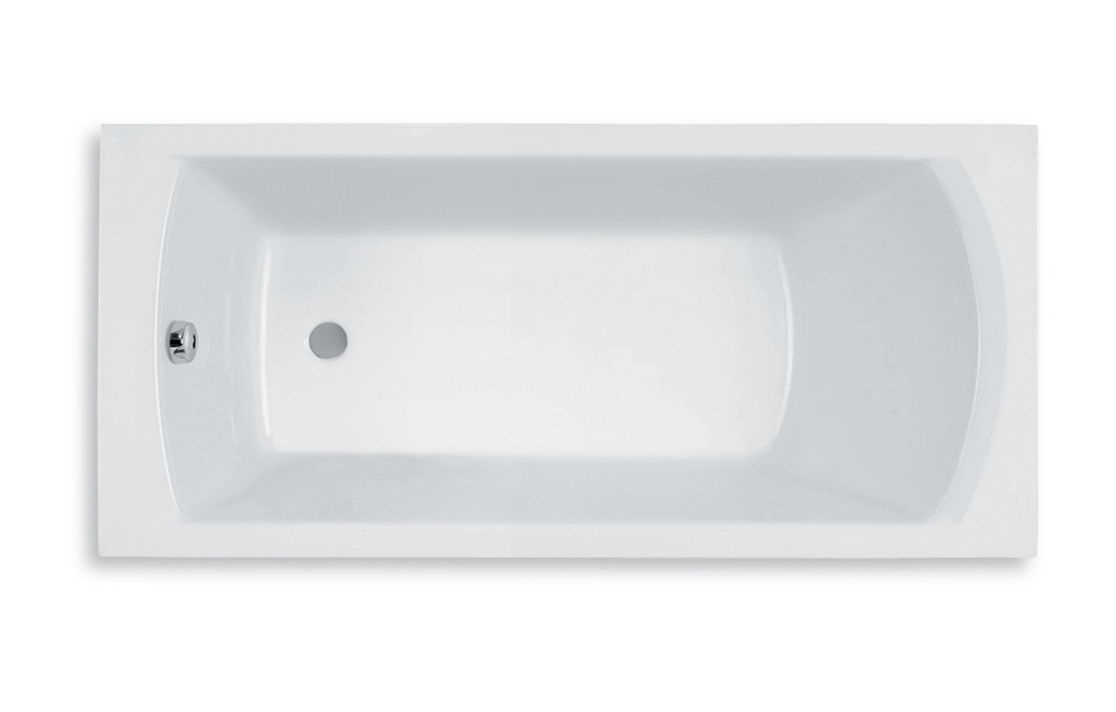 Wanna prostokątna akryl Linea Slim 170x75 cm