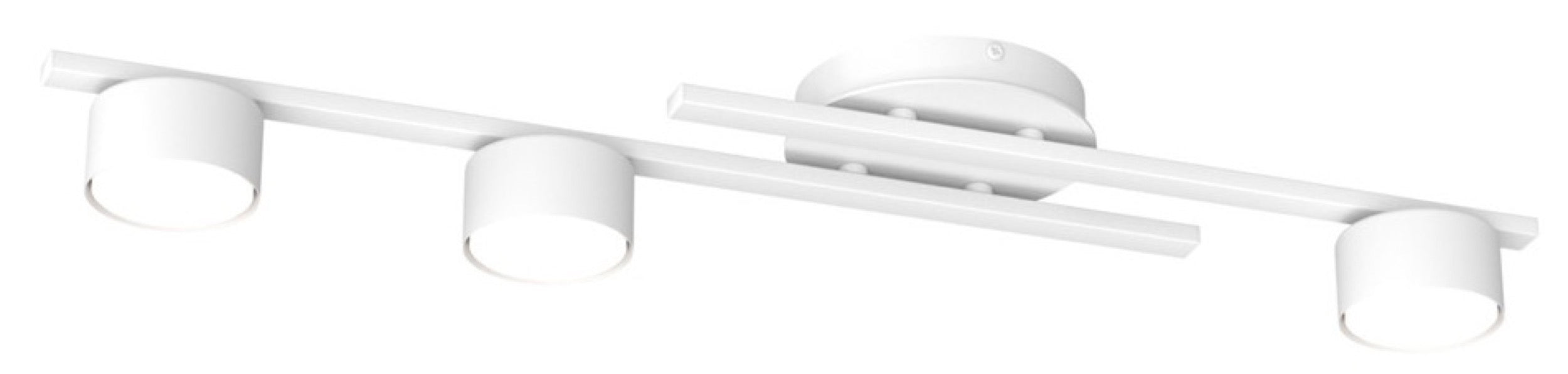 Lampa sufitowa Fragment x3 biała