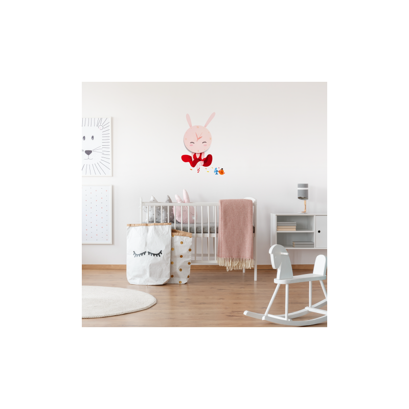 Lampka Dziecięca Bunny Led Clock 0,6W Led