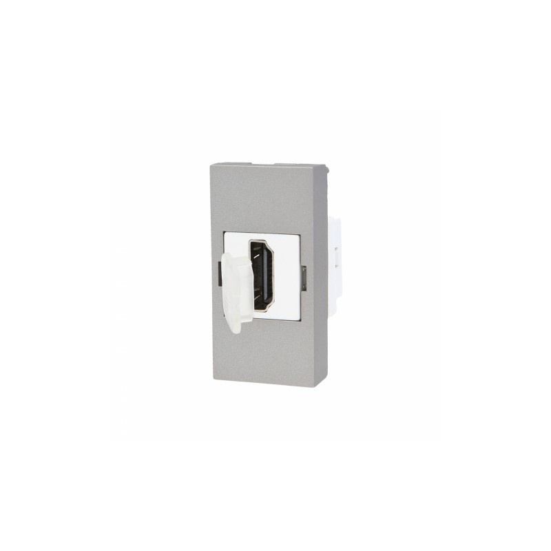 Moduł Gniazda Hdmi - Srebrny Wk Hdmi-1-64