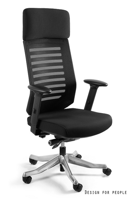 Ergonomiczny fotel Velo czarny