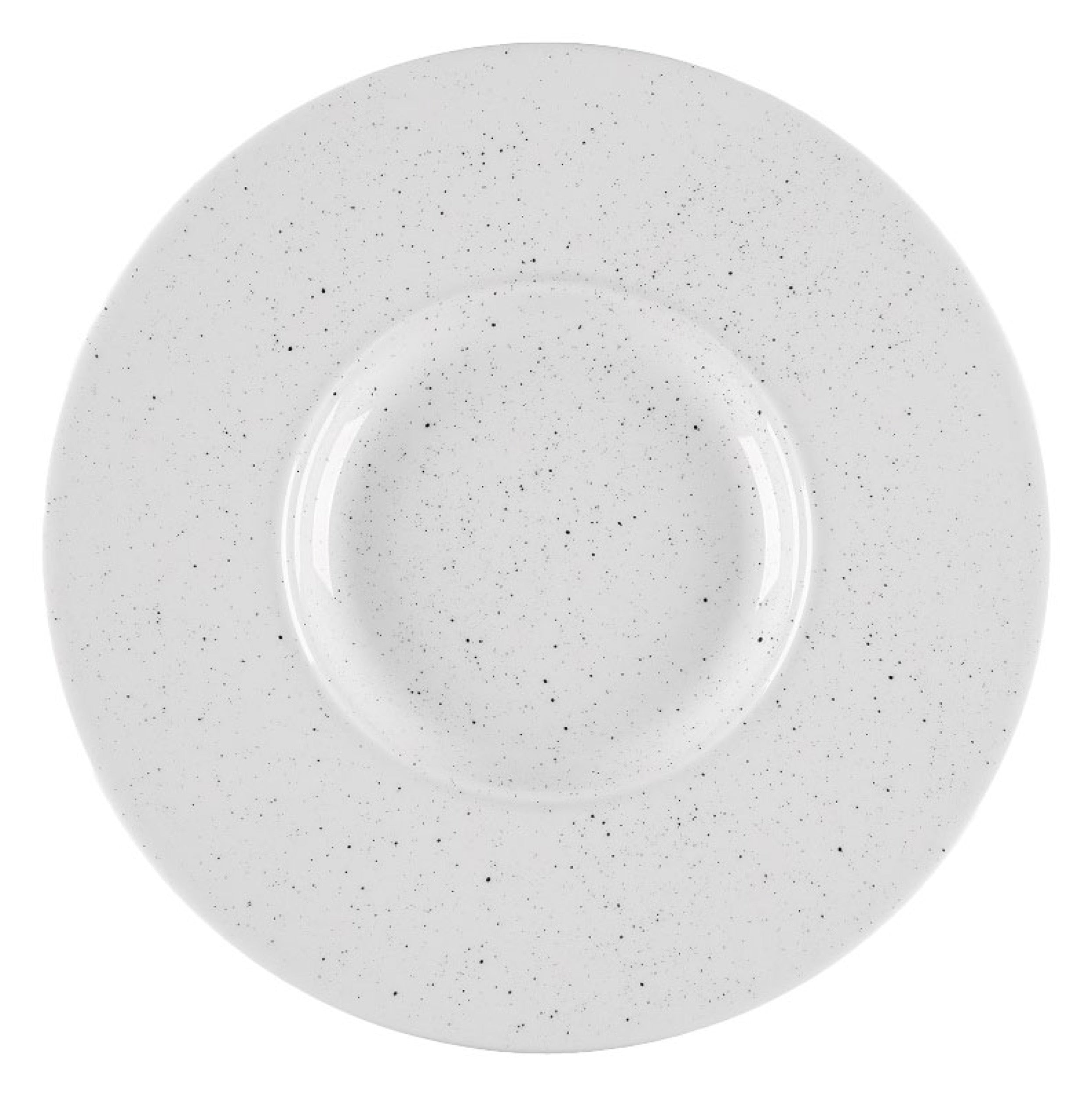 Talerz płytki do pasty porcelanowy Art. 27 cm jasnoszary