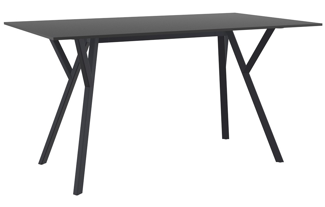Prostokątny stół Max Table 140 do domu i kawiarni