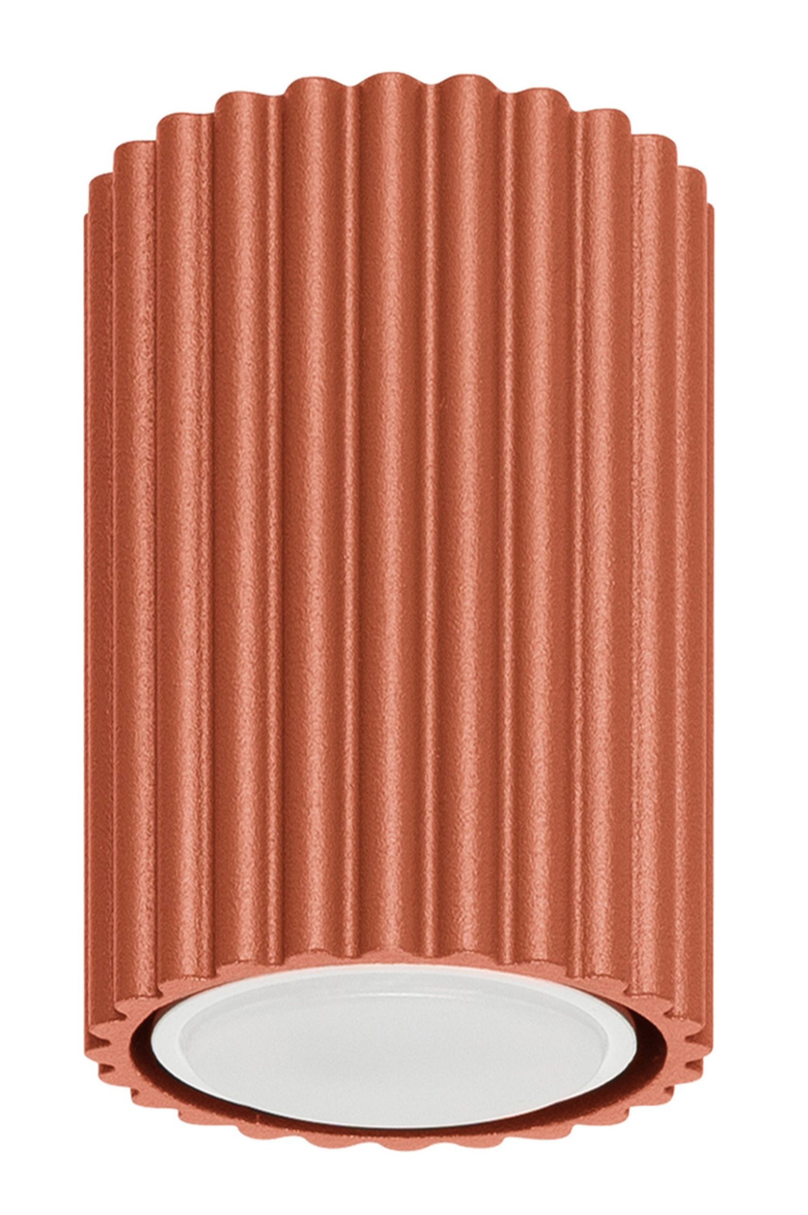 Spot tuba Karbon 10 cm ochra czerwona