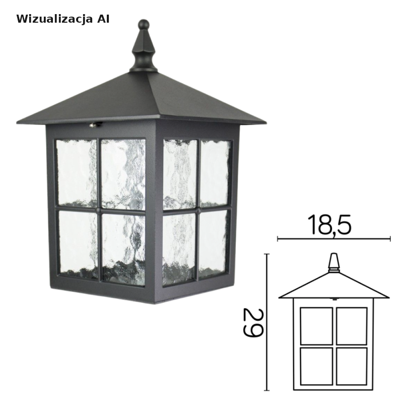 Oprawa Retro Wenecja K 1018 KW