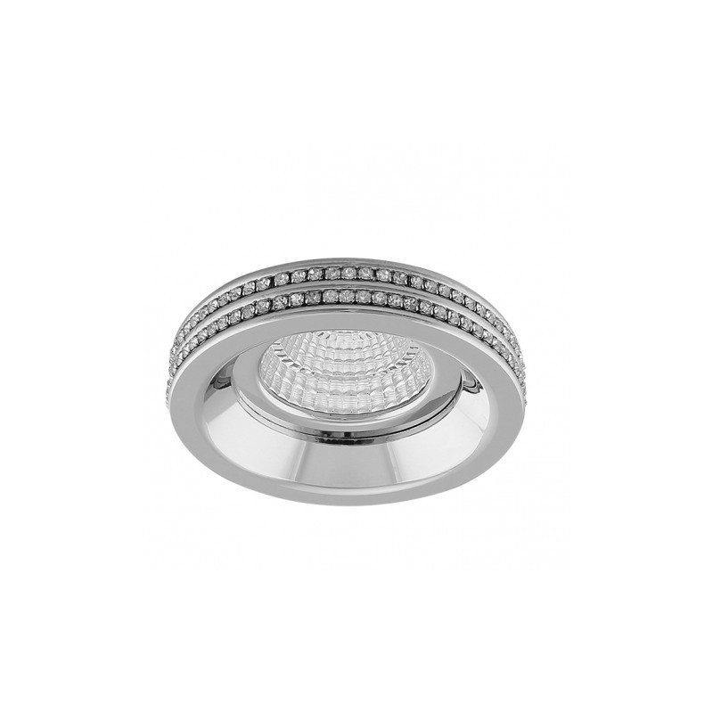 Eva Round Chrome