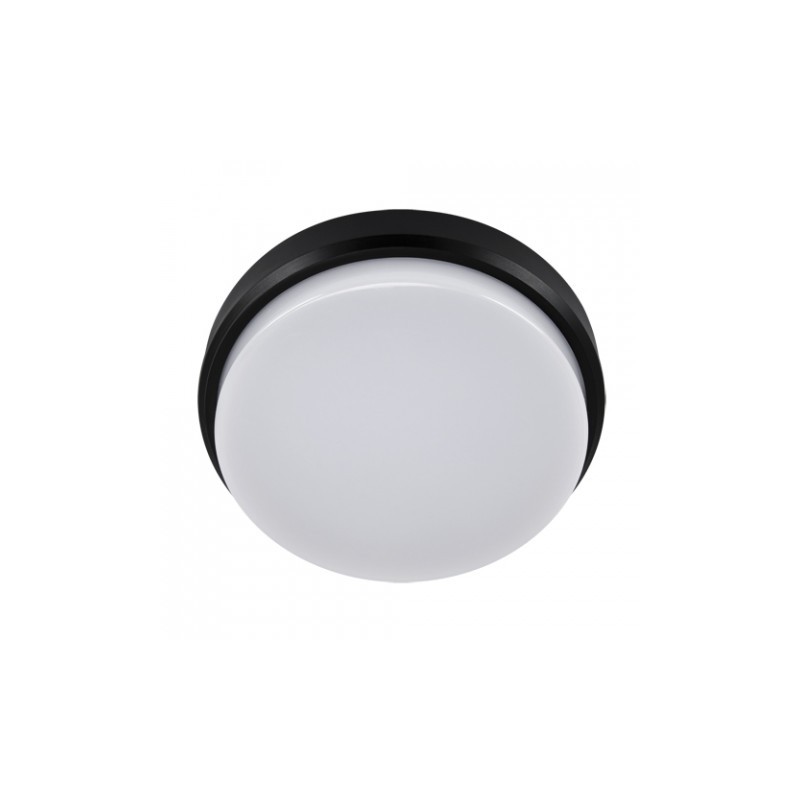 Czarna Hermetyczna Oprawa Aron Led C 18W 4000K