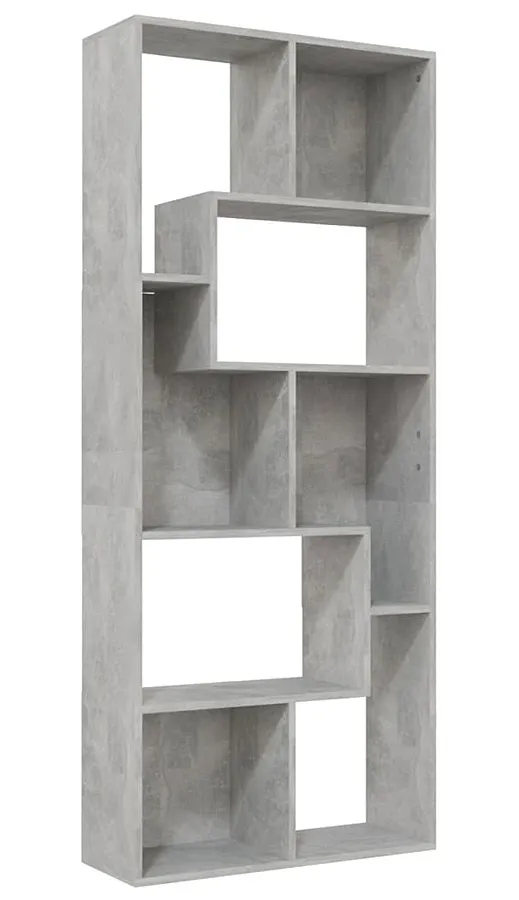 Nowoczesny regał z półkami beton Matic 3X | Edinos.pl