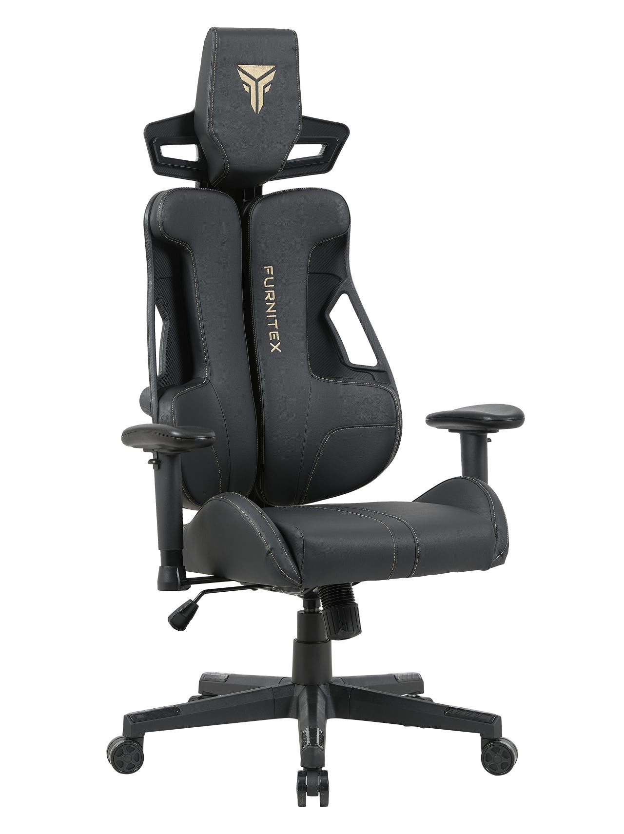 Czarny fotel do gamingu FB42-FX