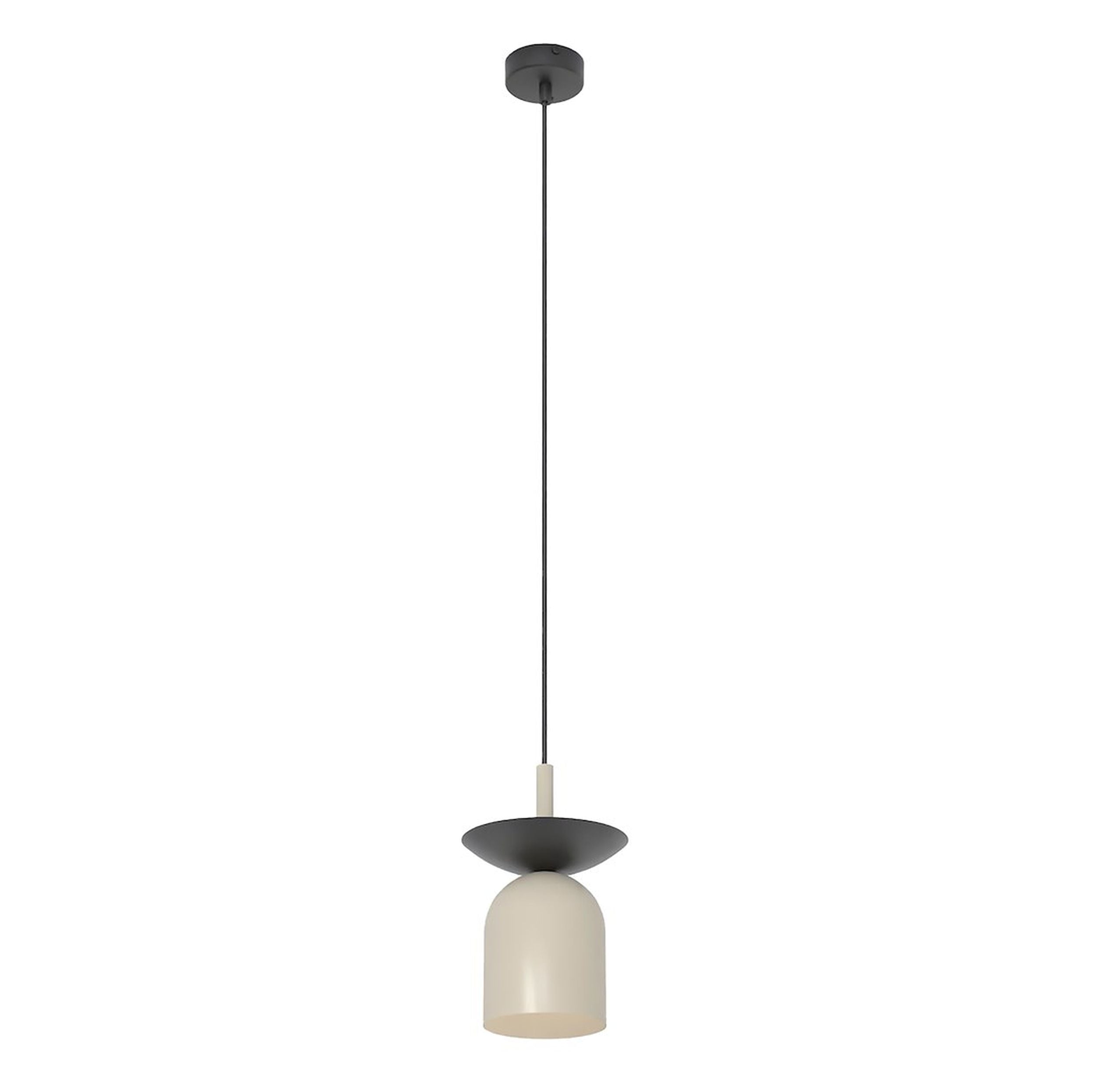 Lampa wisząca Ego czarny/mokka