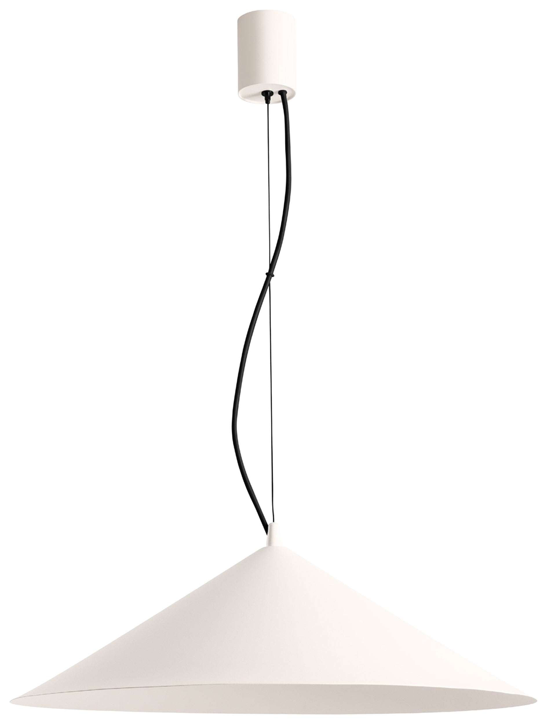 Lampa wisząca Fint LED beżowa