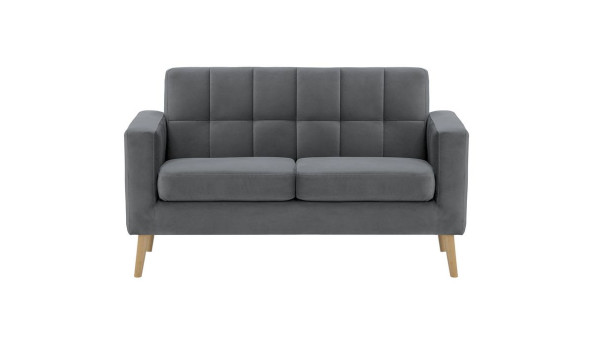 Sofa dwuosobowa Neat-Velluto 19-like oak