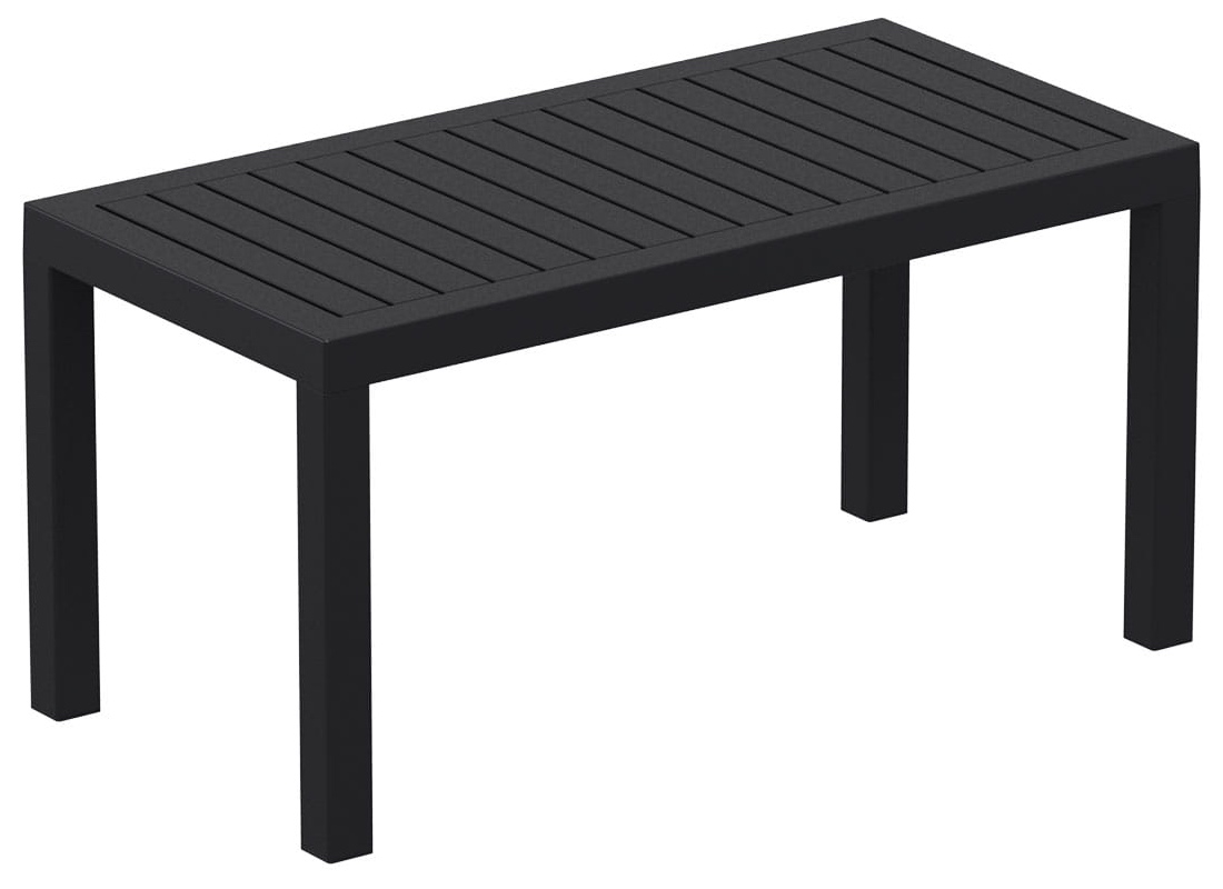 Prostokątny stolik ogrodowy z tworzywa Ocean Table