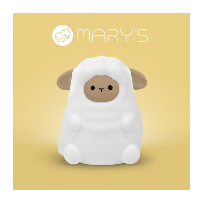 Mary's Lampka Nocna Led Rgb Mała Owieczka