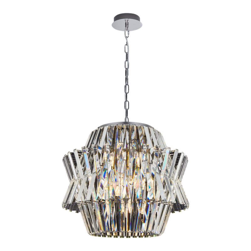 Żyrandol Crown Chrome 12Xe14