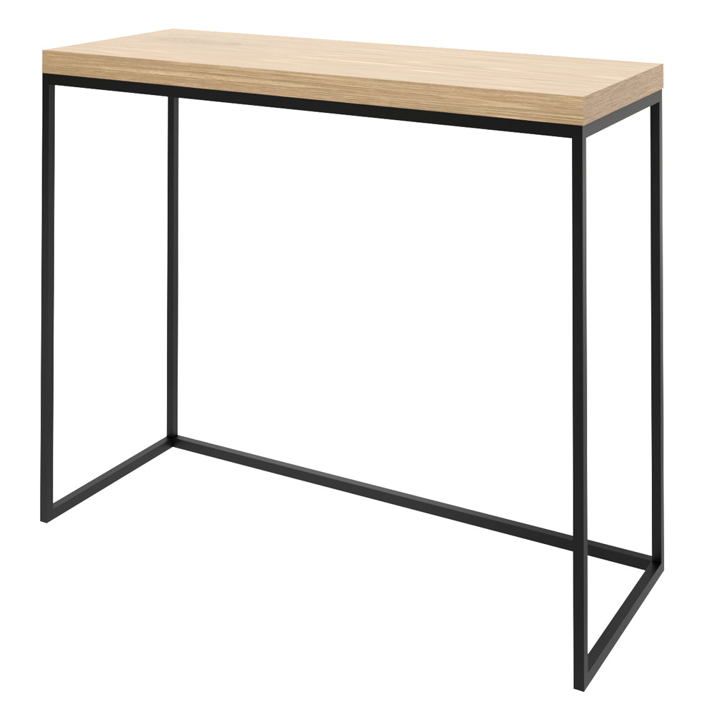 Szafka pod umywalkę Boneto z drewnianym blatem 95 cm