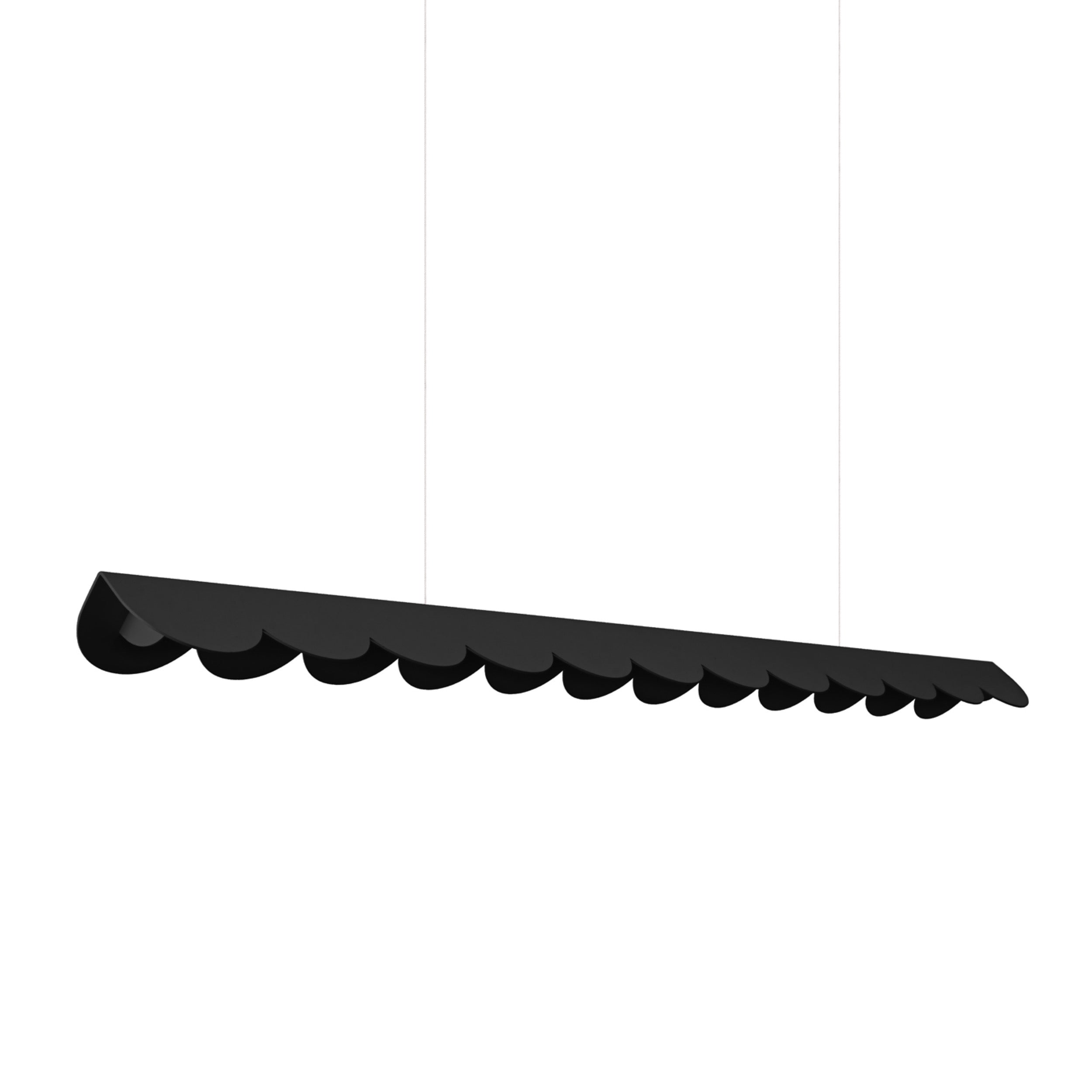 Lampa wisząca Biscuit czarna LED barwa neutralna