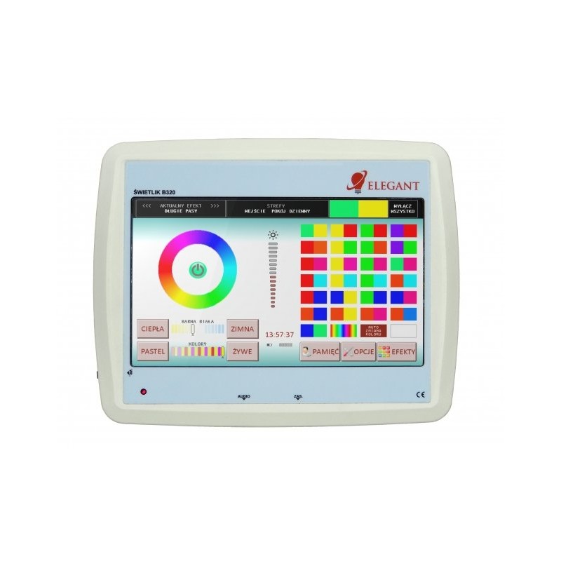 Kontroler Dotykowy Led Świetlik B320 Biały - 24 Strefy