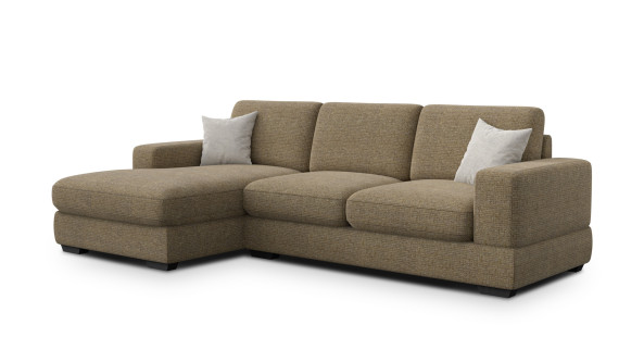 Sofa narożna 4 osobowa lewa OTTO, taupe