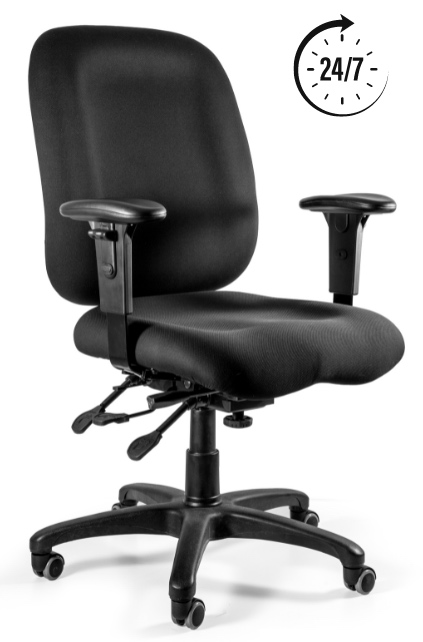 Ergonomiczny fotel obrotowy do pracy 24/7 Lider