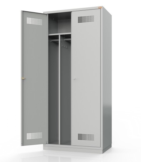 Metalowa szafa ubraniowa BHP800/2/2