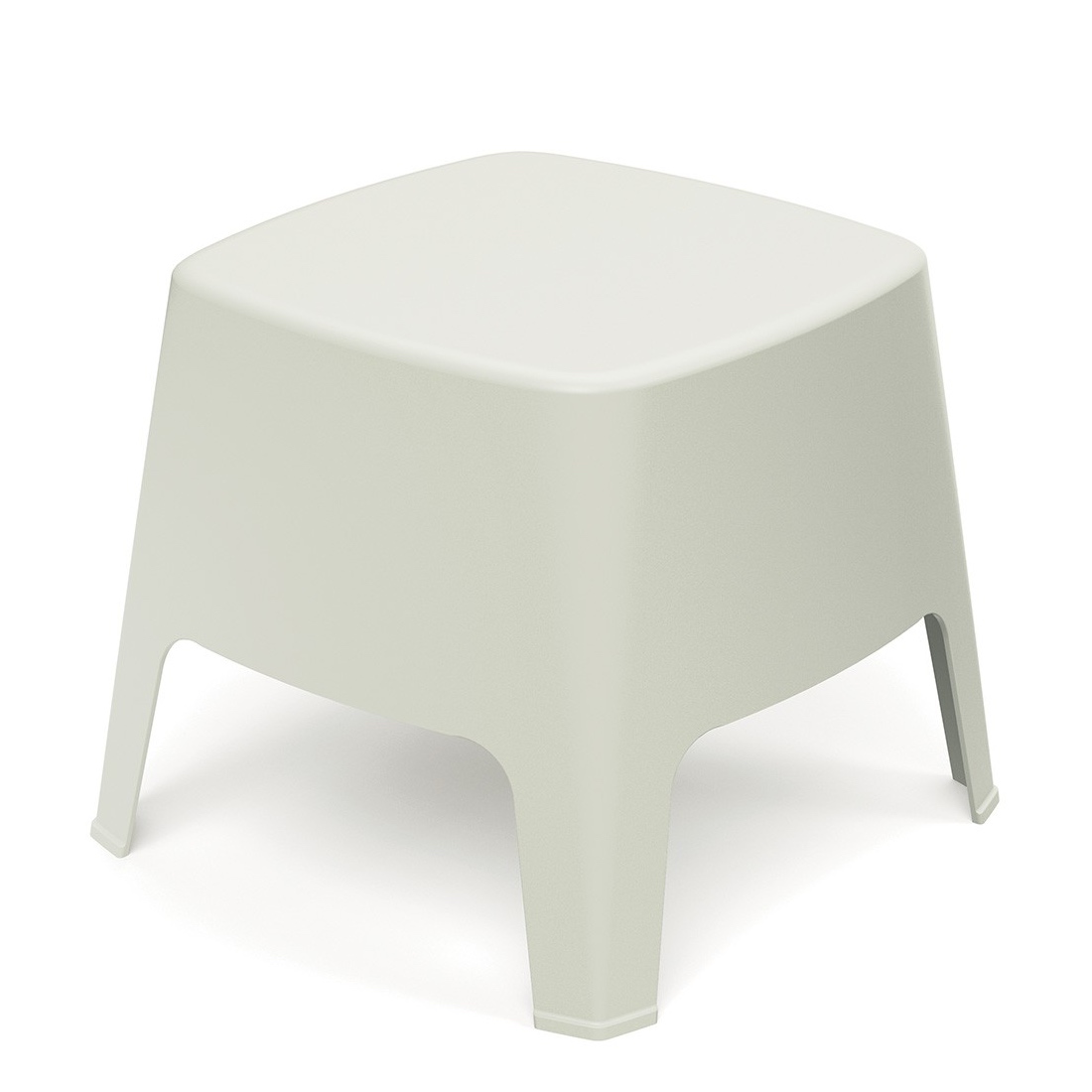 Plastikowy stolik do ogrodu Milane 48 cm, kwadratowy