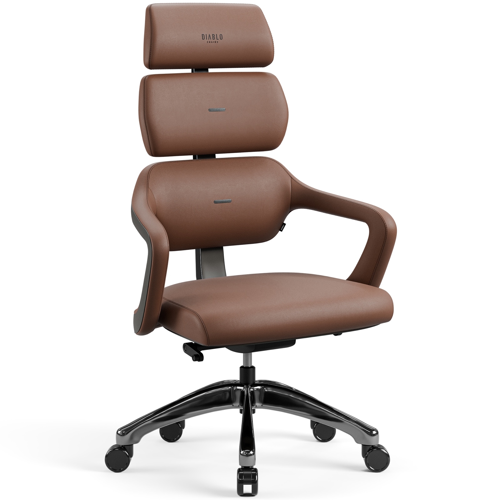 Modułowy fotel ergonomiczny do biura Diablo V-Modular Sugar Brown
