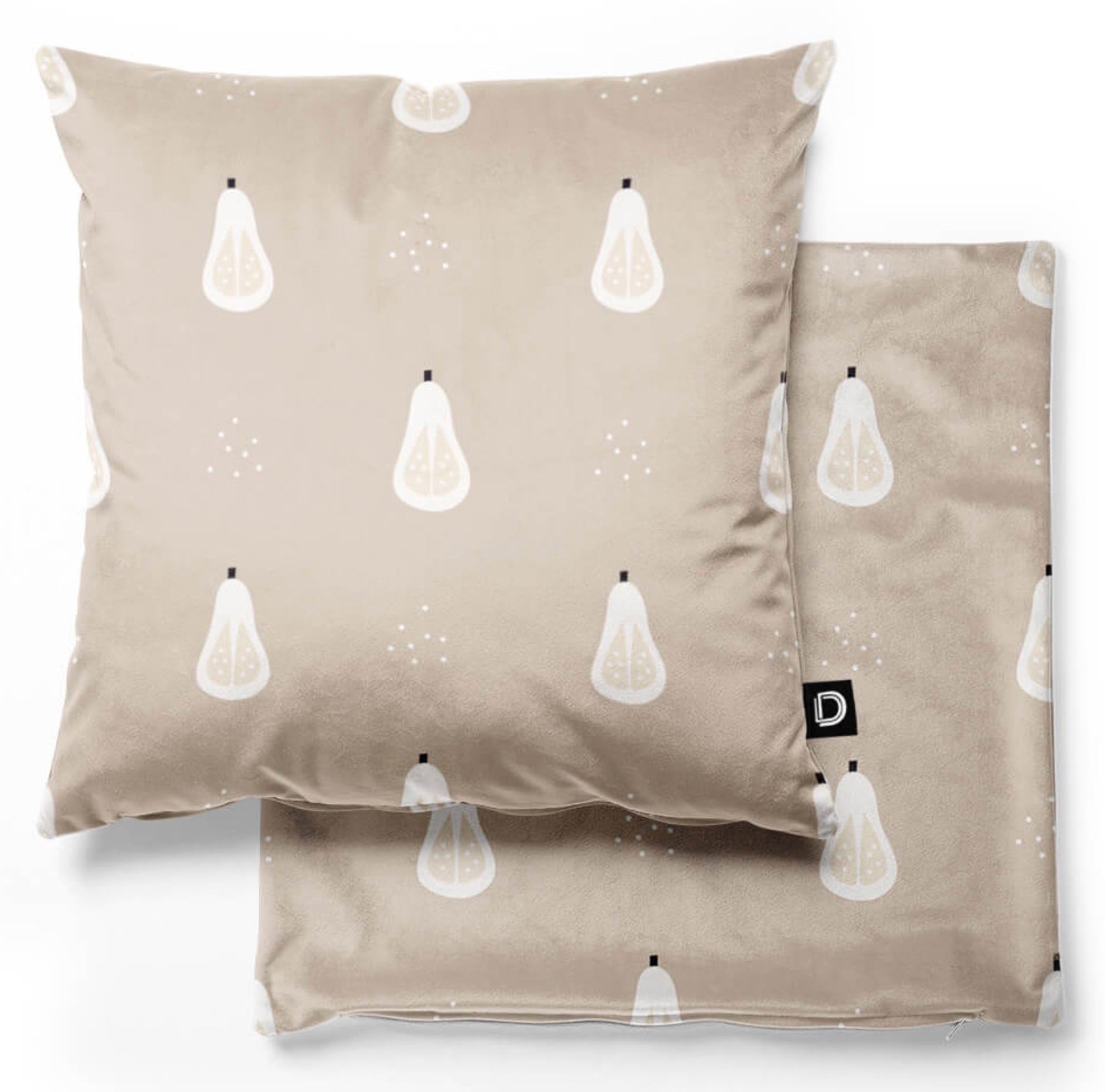 Poduszka dziecięca Tender Tones 40x40 cm gruszki