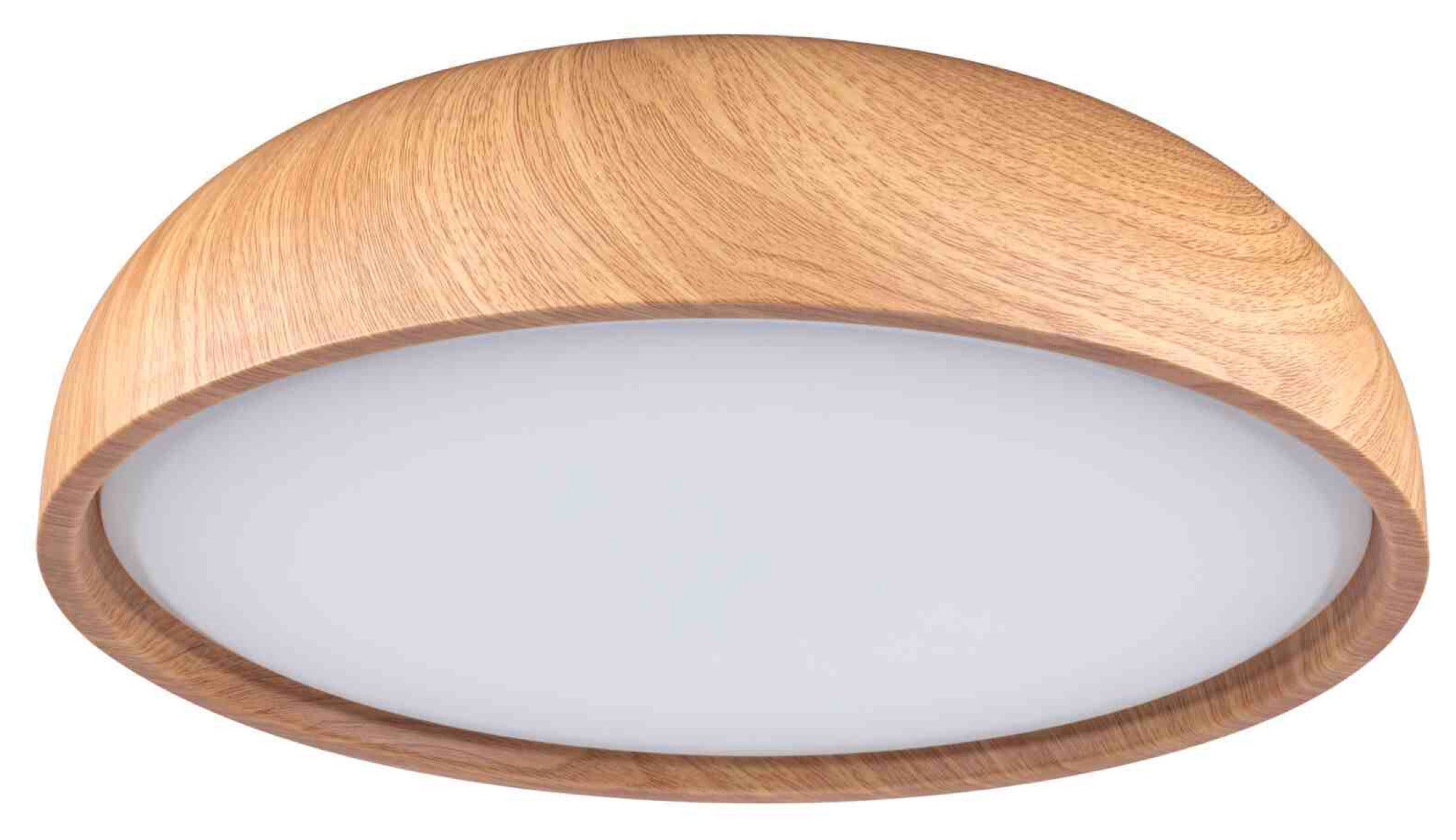 Plafon Oka LED brązowy
