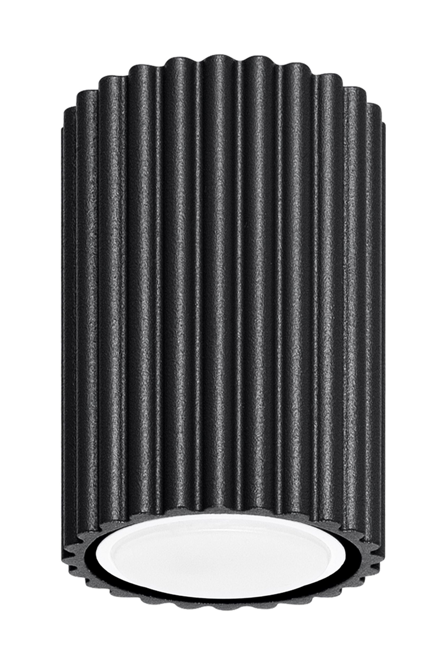 Spot tuba Karbon 10 cm czarny