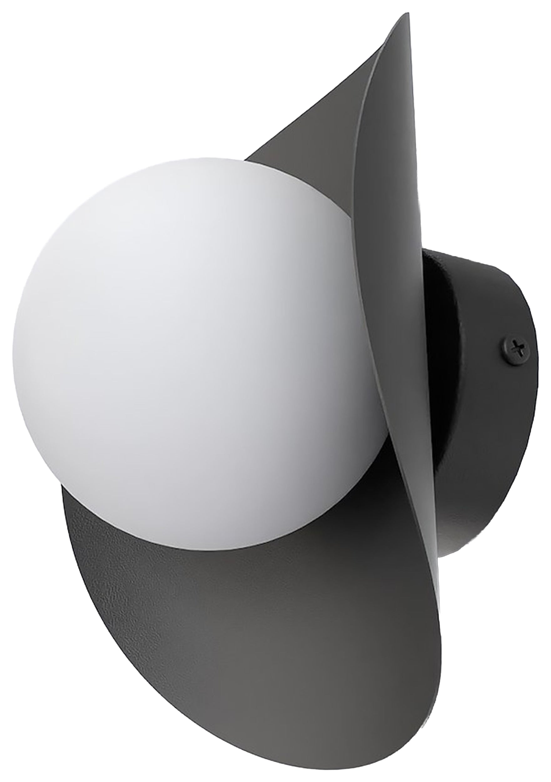 Kinkiet ścienny Fiero 20 cm czarny
