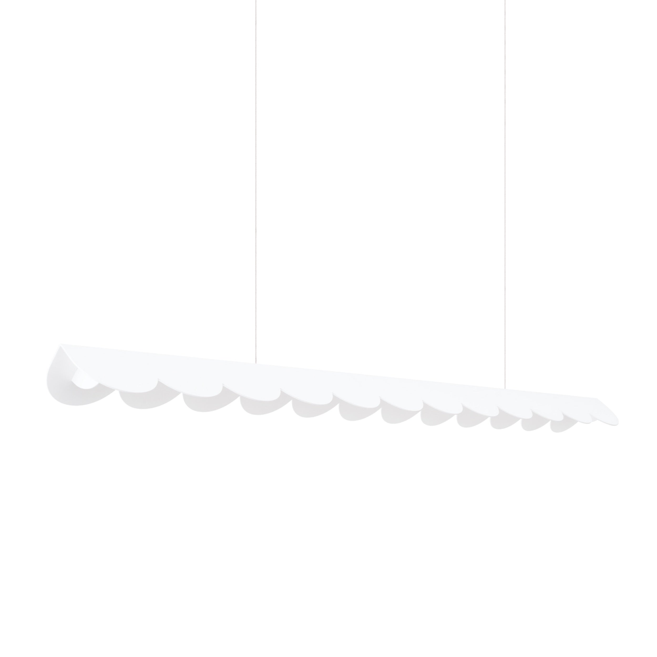 Lampa wisząca Biscuit biała LED barwa ciepła