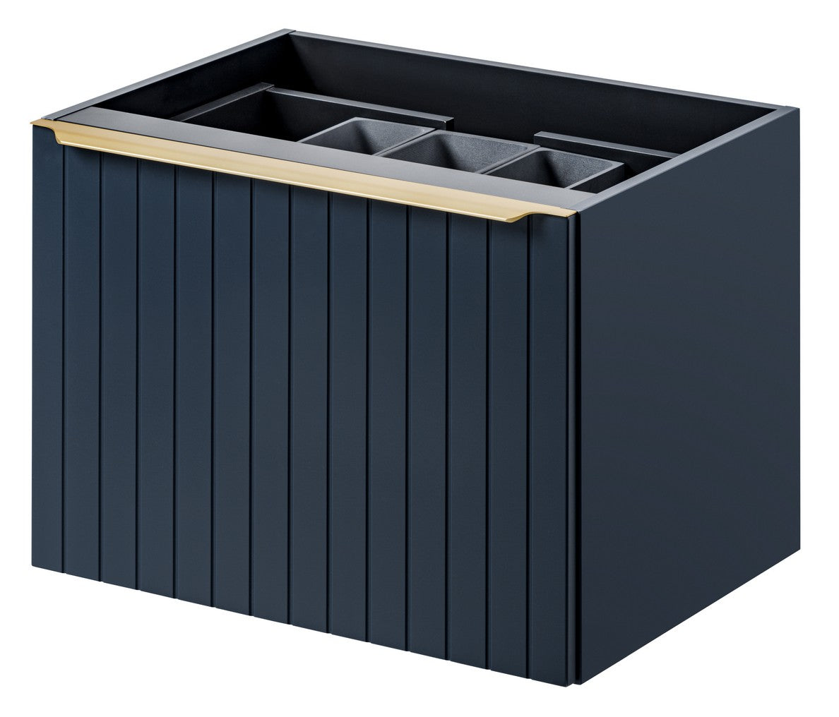 Szafka pod umywalkę Olimmi 60 cm granatowa lamele