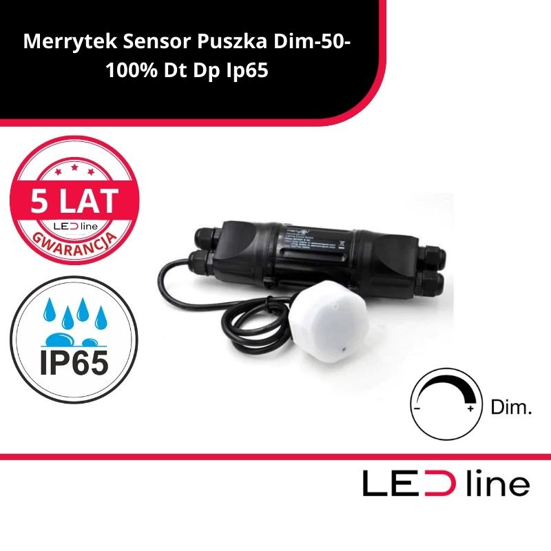 Merrytek Sensor Puszka Dim-50-100% Dt Dp Ip65