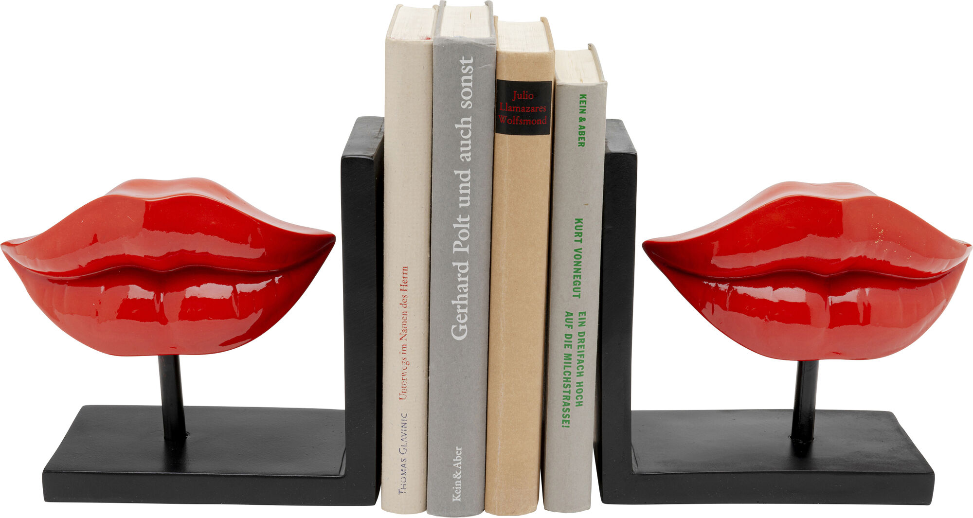 Podpórka na książki Lips czerwona (2-set)