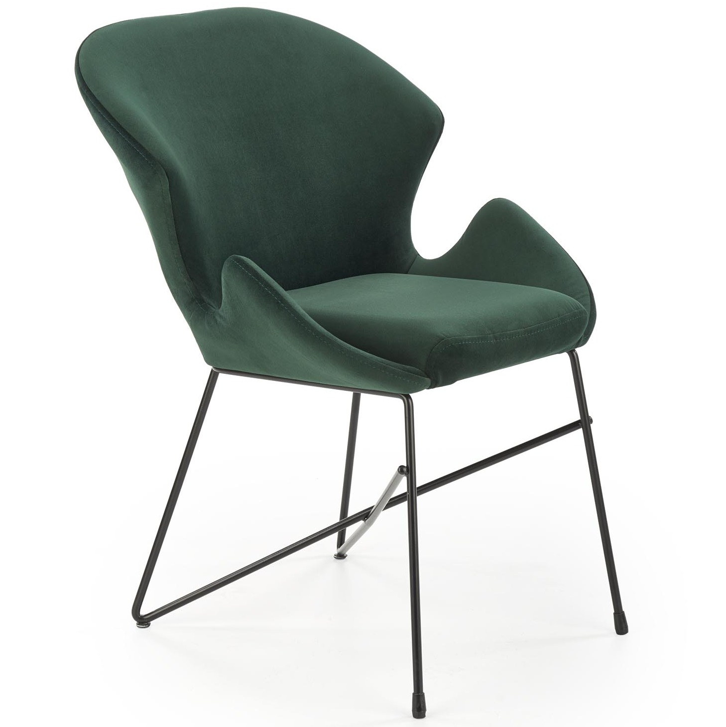 Designerskie krzesło z siedziskiem typu uszak K458