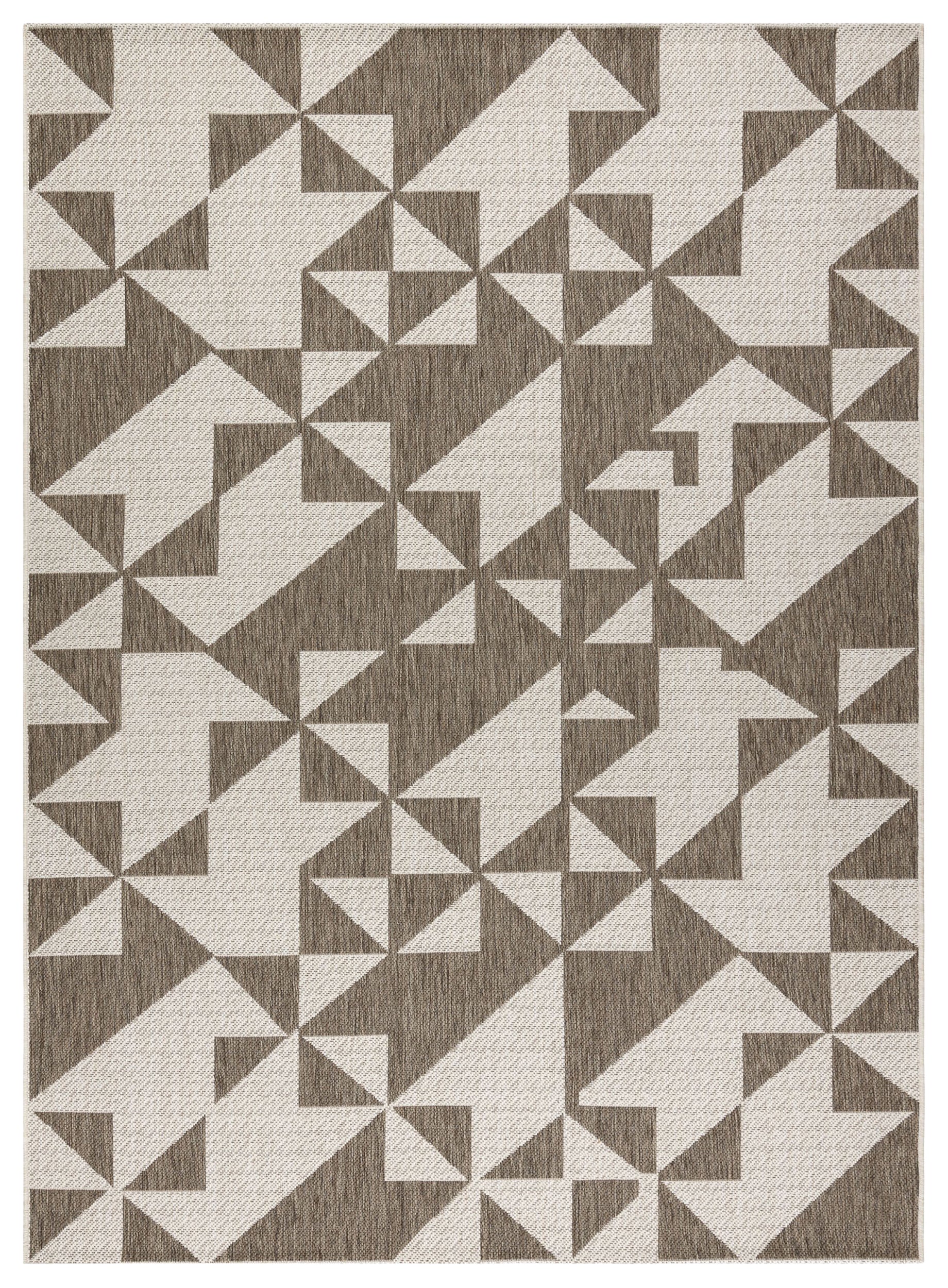 Dywan zewnętrzny Floorlux 120x170 cm taupe