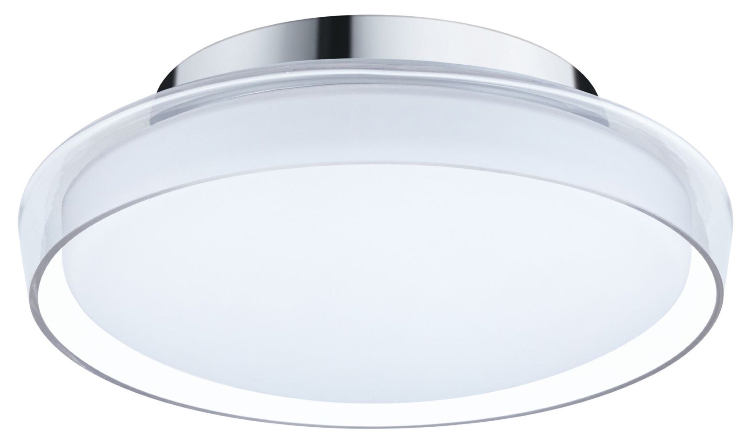 Plafon Luena LED 25 cm chrom