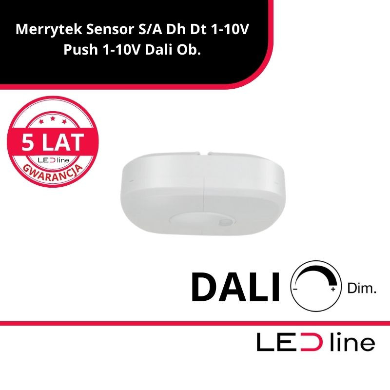 Merrytek Sensor S/A Dh Dt 1-10V Push 1-10V Dali Ob.
